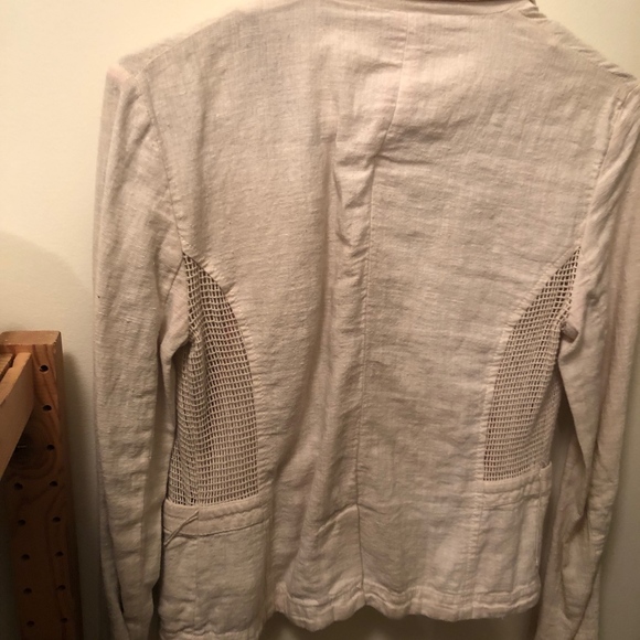 Anthropologie Linen Jacket - Picture 3 of 4